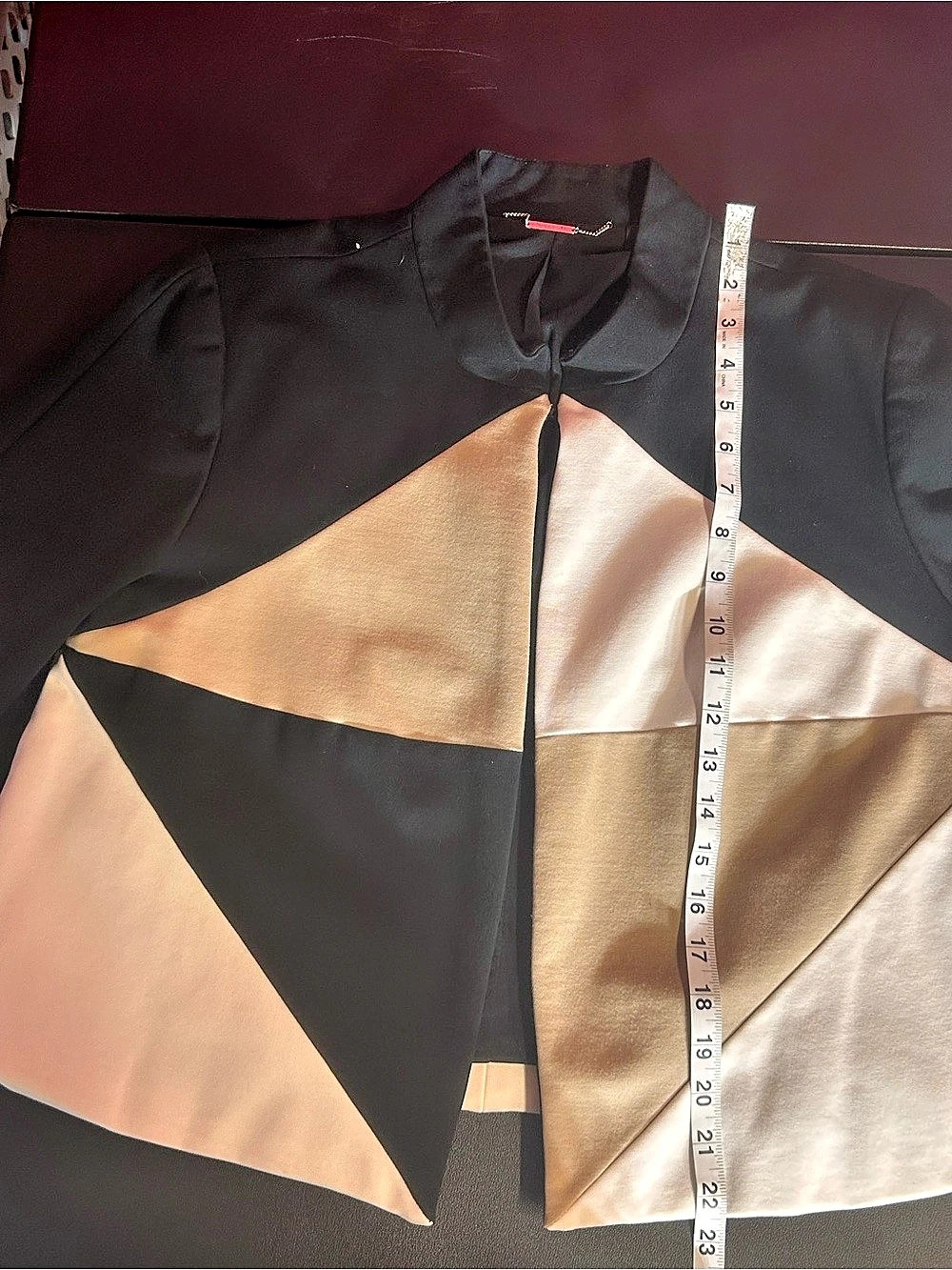 CINOS Geometric Color Block Jacket Size 2 - Picture 10 of 10